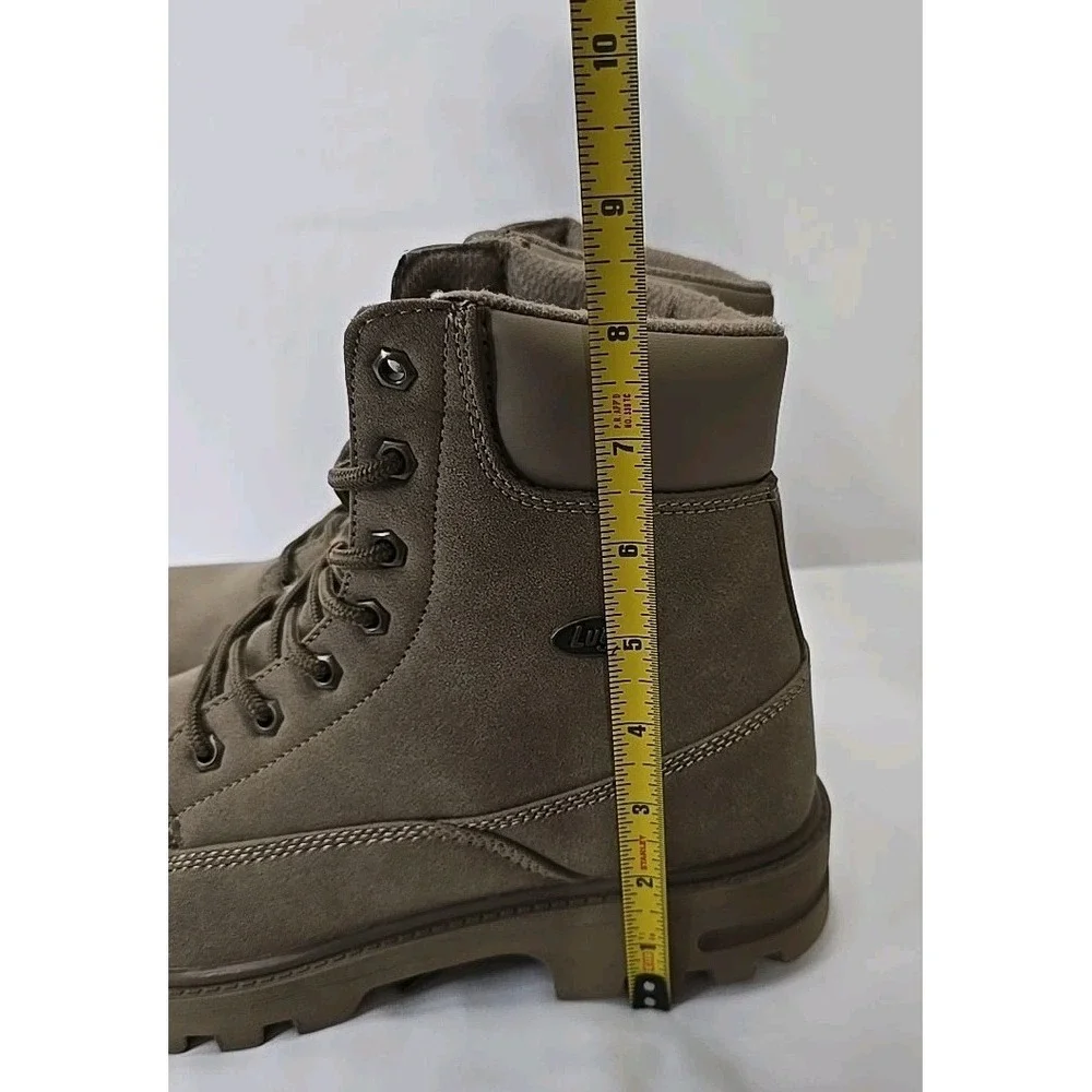 Lugz Men's Size 9 Boots~ Wet Sand ~Slip Resistant